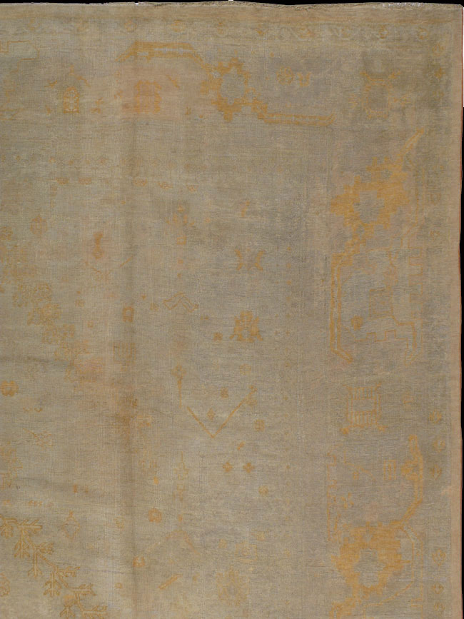 Antique oushak Carpet - # 11295