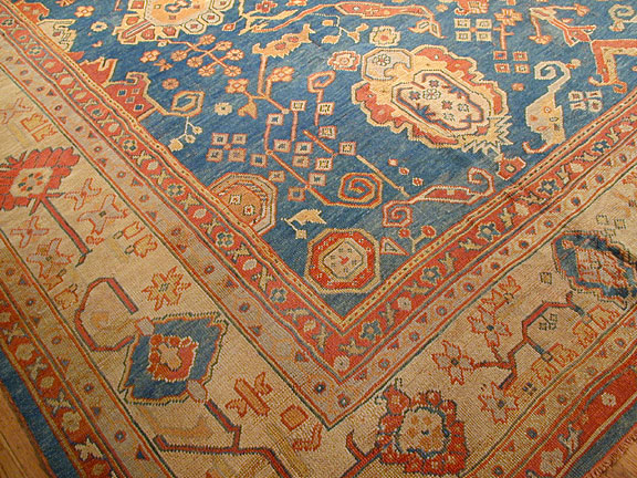 Antique oushak Carpet - # 2446