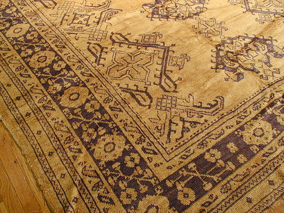 Antique oushak Carpet - # 2457