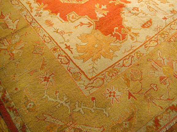 Antique oushak Carpet - # 2509