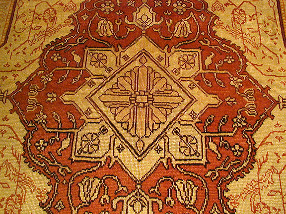 Antique oushak Carpet - # 2519