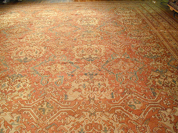 Antique oushak Carpet - # 2731