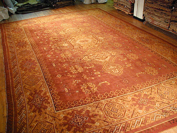 Antique oushak Carpet - # 2733