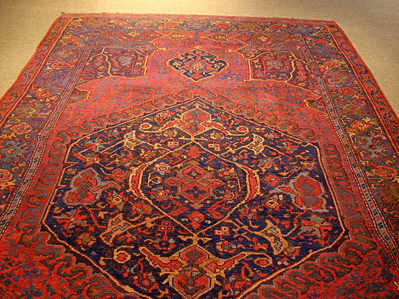 Antique smyrna Carpet - # 2746