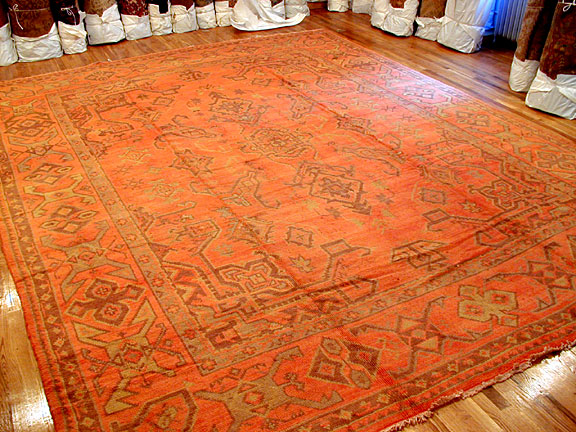 Antique oushak Carpet - # 2779