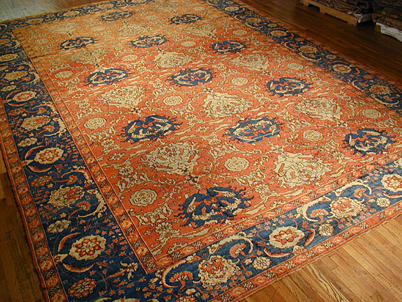 Antique oushak Carpet - # 3007