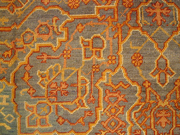Antique oushak Carpet - # 3263