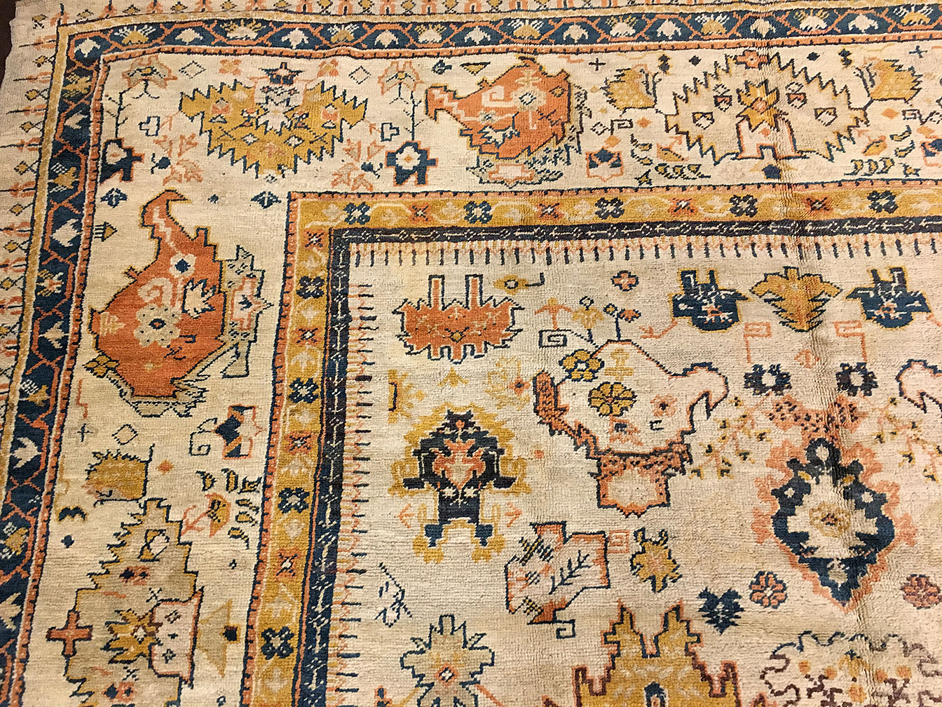 Antique oushak Carpet - # 3330