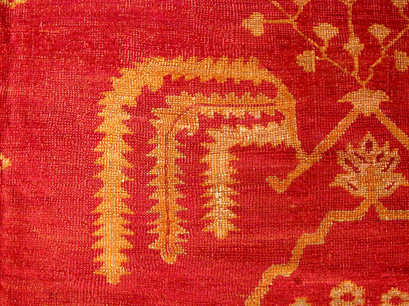 Antique oushak Carpet - # 3738
