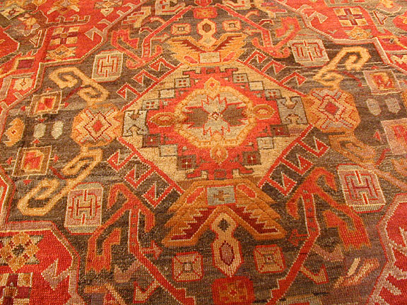 Antique oushak Carpet - # 3740