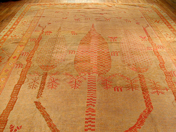 Antique oushak Carpet - # 3864