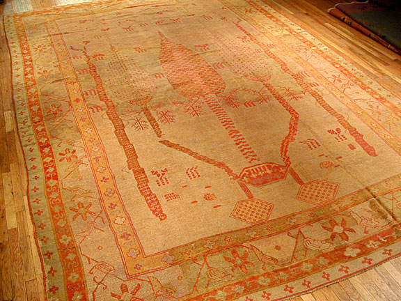 Antique oushak Carpet - # 3864