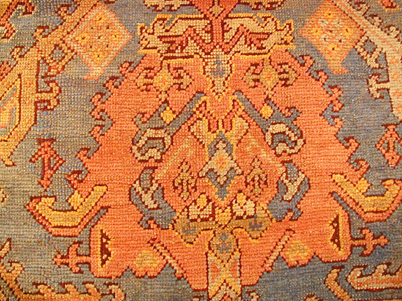 Antique oushak Carpet - # 3924