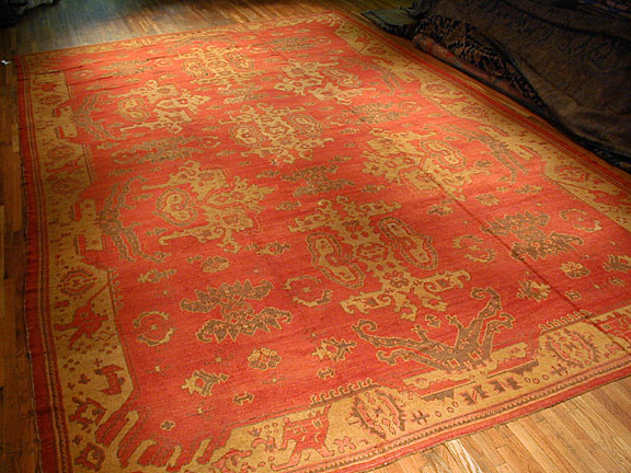 Antique oushak Carpet - # 3978