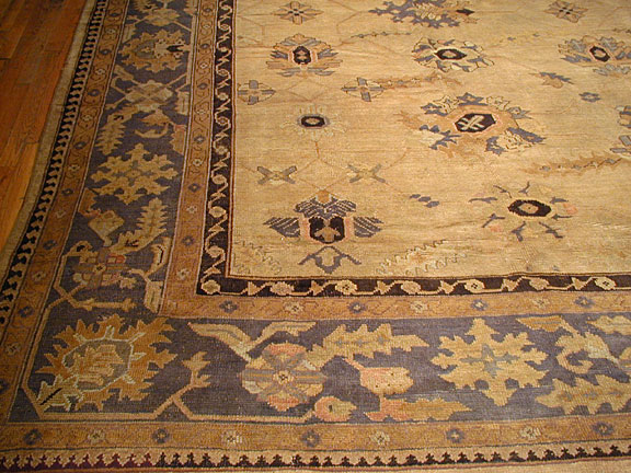 Antique oushak Carpet - # 3991