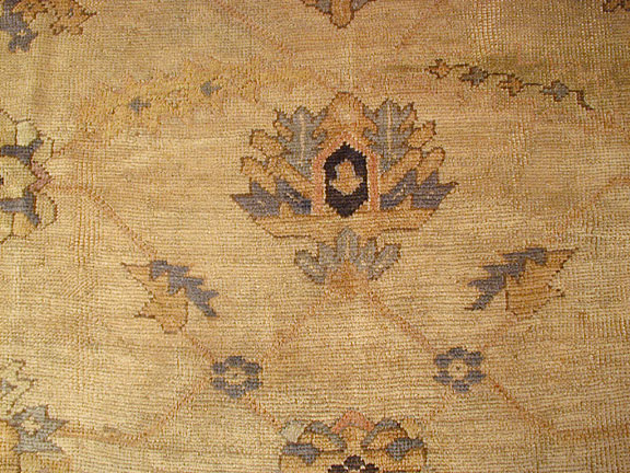 Antique oushak Carpet - # 3991