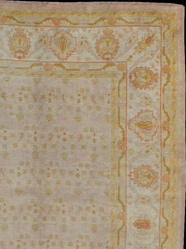 antique oushak Carpet - # 40131