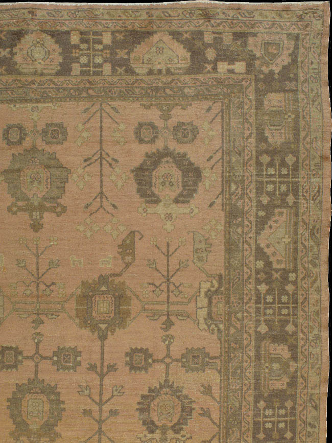 Antique oushak Carpet - # 40230