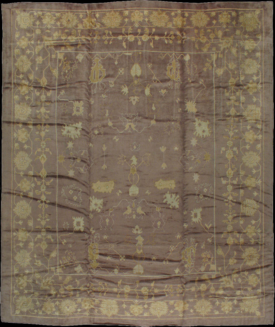 Antique oushak Carpet - # 40291