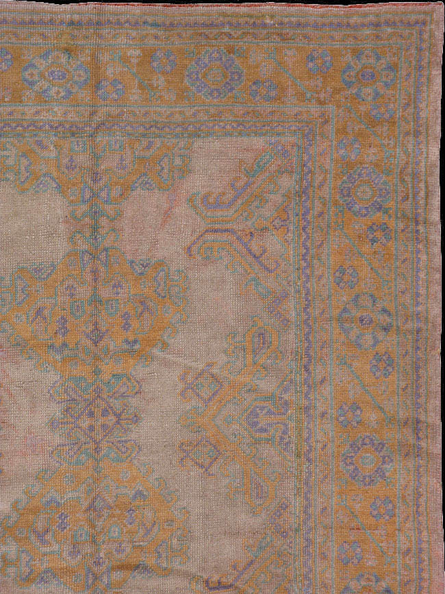 Antique oushak Carpet - # 40370