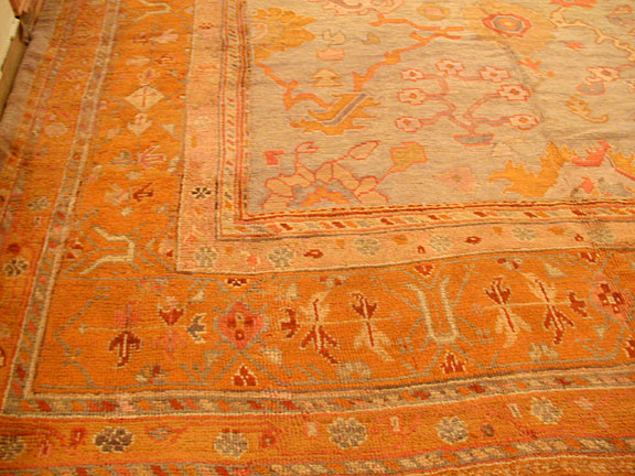 Antique oushak Carpet - # 4091