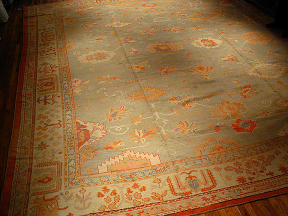 Antique oushak Carpet - # 4093