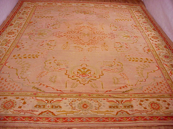 Antique oushak Carpet - # 4095