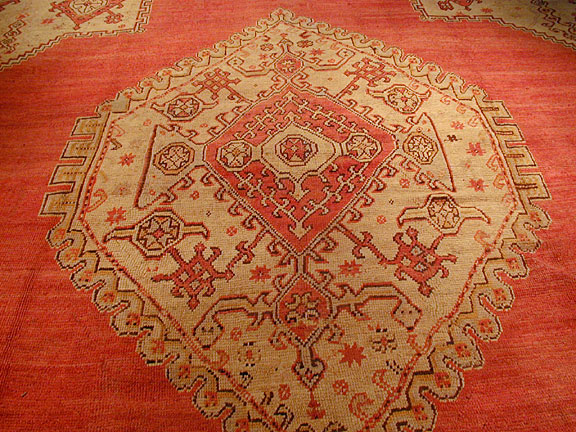 Antique oushak Carpet - # 4097