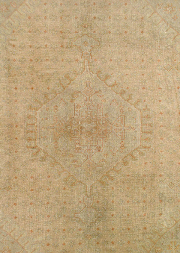 Antique oushak Carpet - # 41593