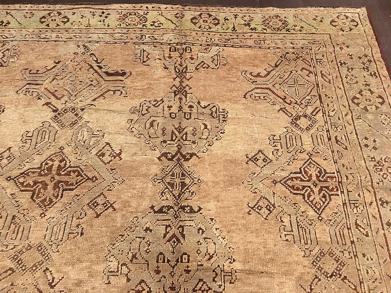 Antique oushak Carpet - # 41743