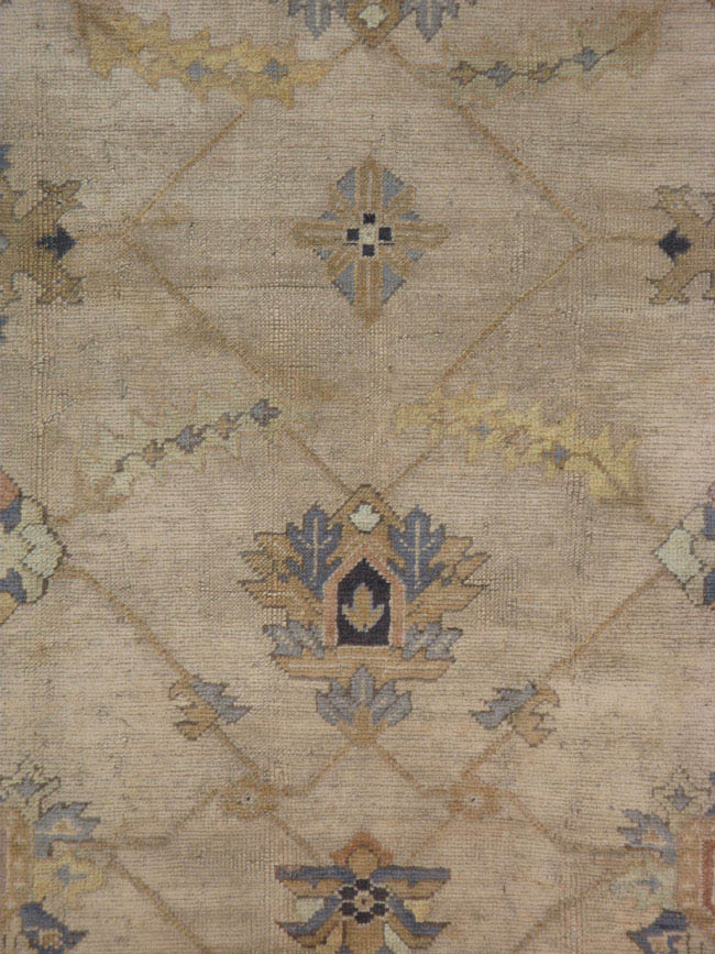 Antique oushak Carpet - # 41965