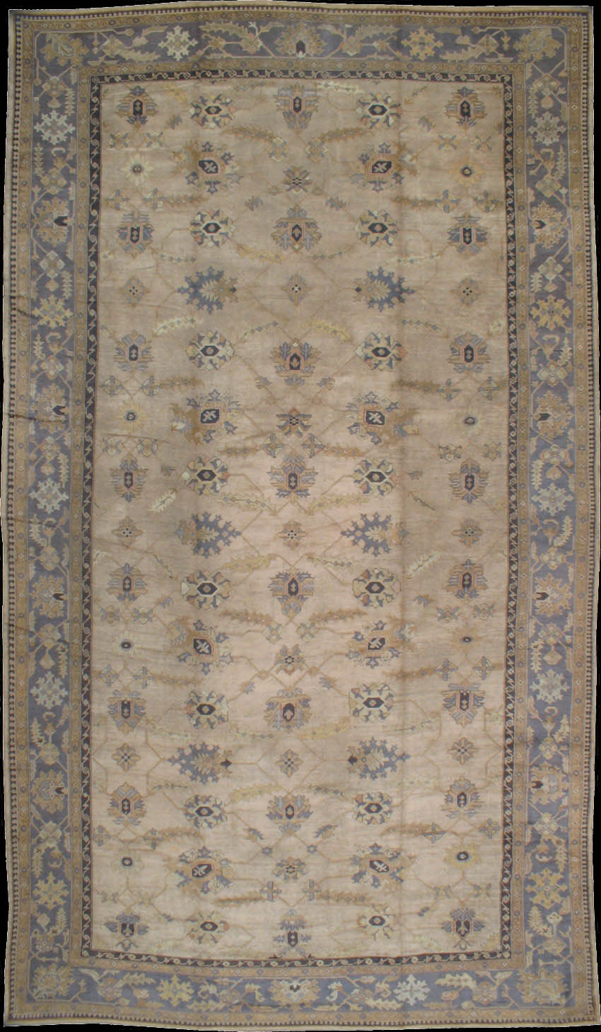 Antique oushak Carpet - # 41965