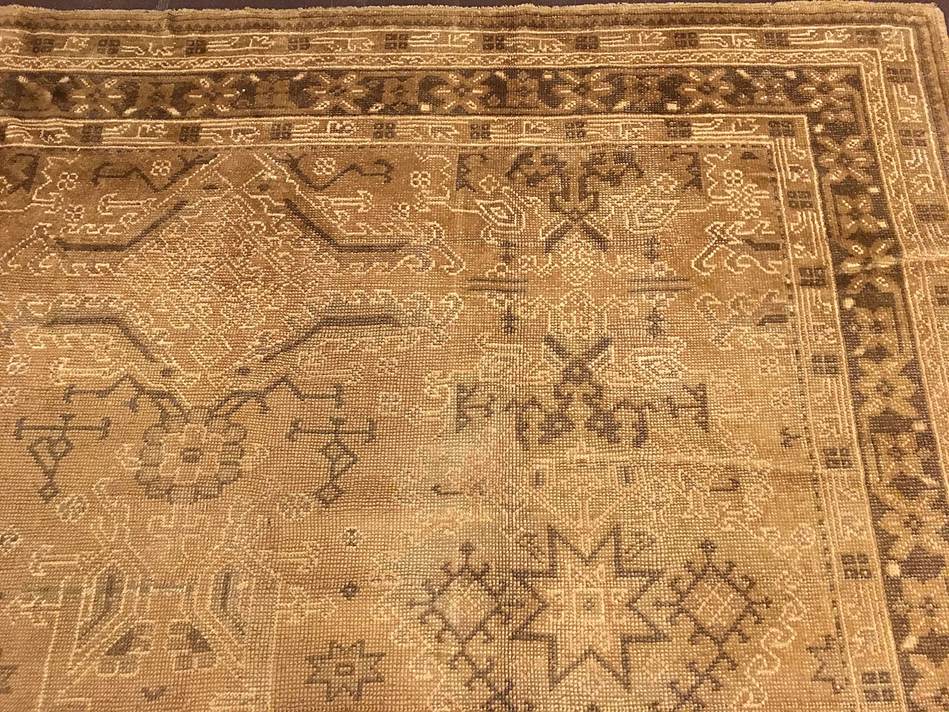 Antique oushak Carpet - # 42125