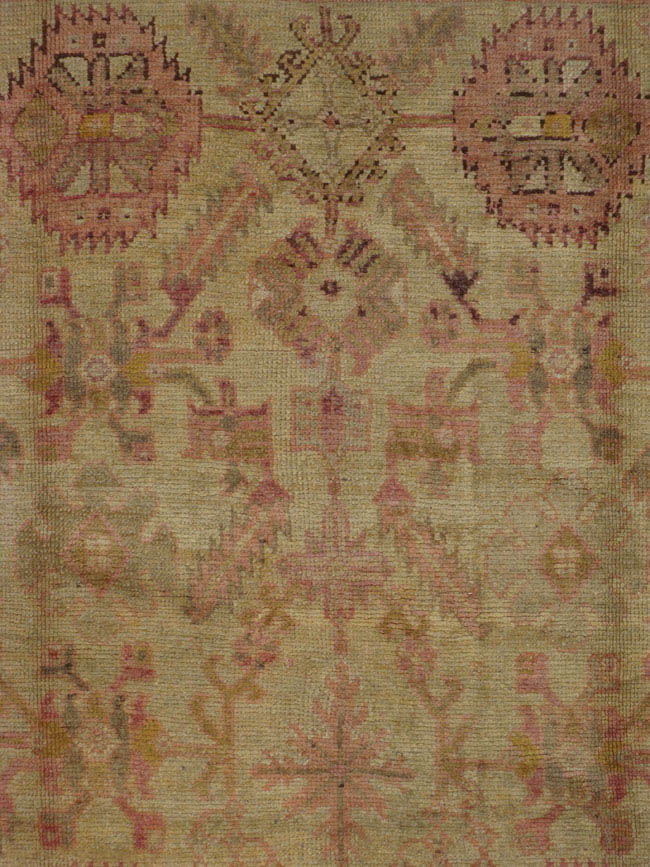 Antique oushak Carpet - # 42129