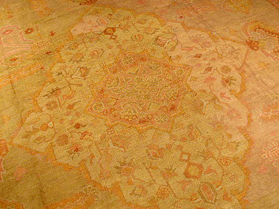Antique oushak Carpet - # 4230