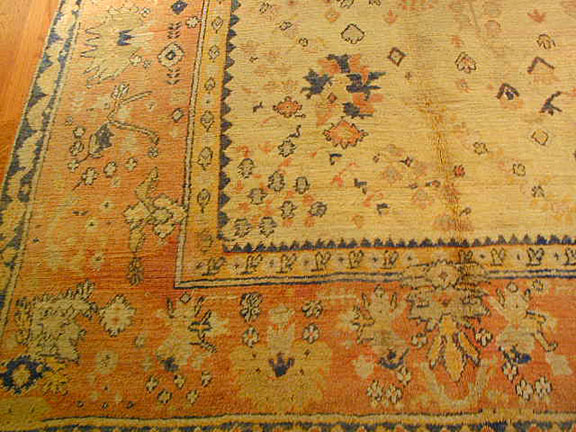 Antique oushak Carpet - # 4231