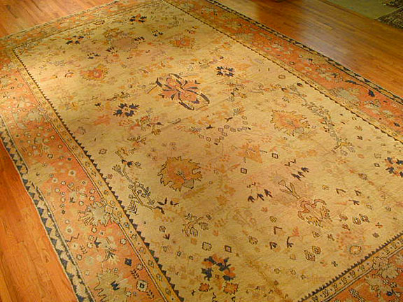 Antique oushak Carpet - # 4231