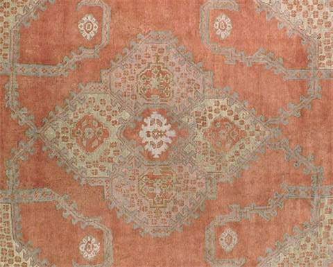 Antique oushak Carpet - # 4237