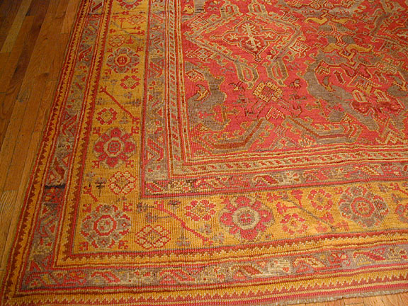 Antique oushak Carpet - # 4341