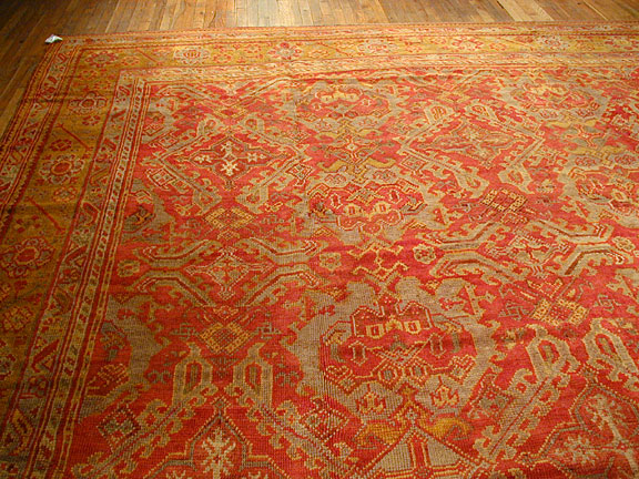 Antique oushak Carpet - # 4341
