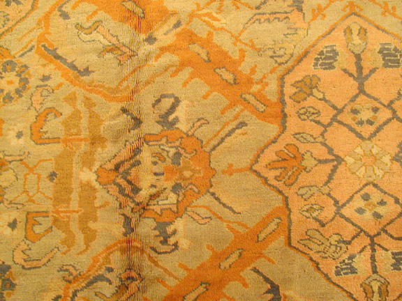 Antique oushak Carpet - # 4430