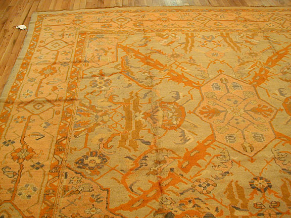 Antique oushak Carpet - # 4430