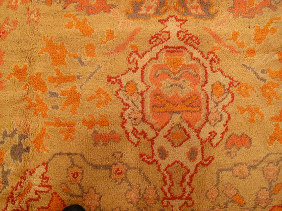 Antique oushak Carpet - # 4431