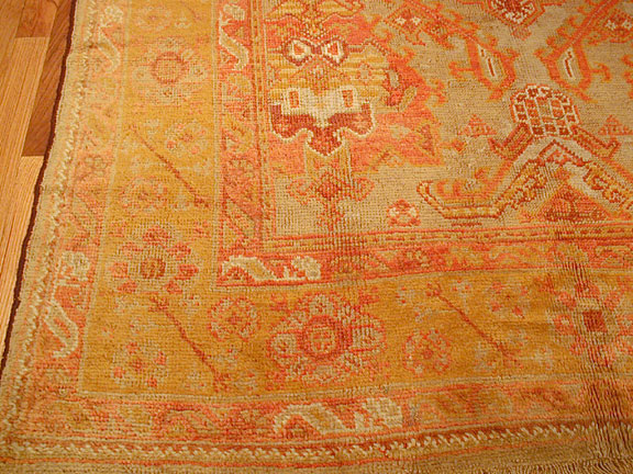 Antique oushak Carpet - # 4433