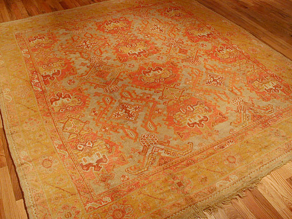 Antique oushak Carpet - # 4433