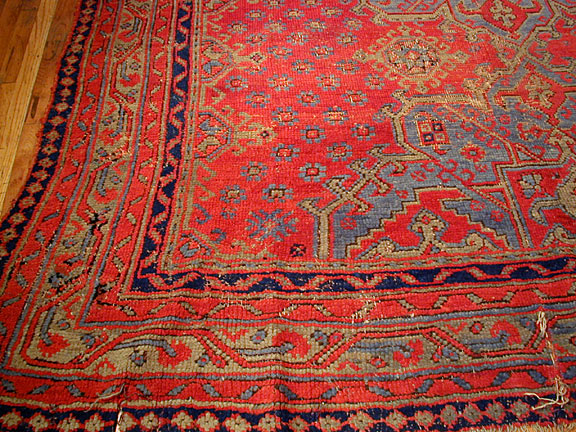 Antique oushak Carpet - # 4537