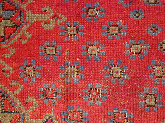 Antique oushak Carpet - # 4537