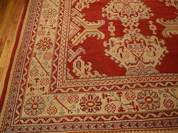 Antique oushak Carpet - # 4658
