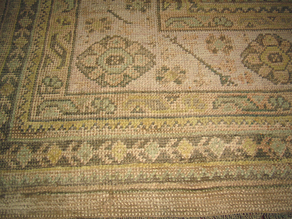 Antique oushak Carpet - # 4821