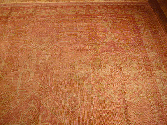 Antique oushak Carpet - # 4862